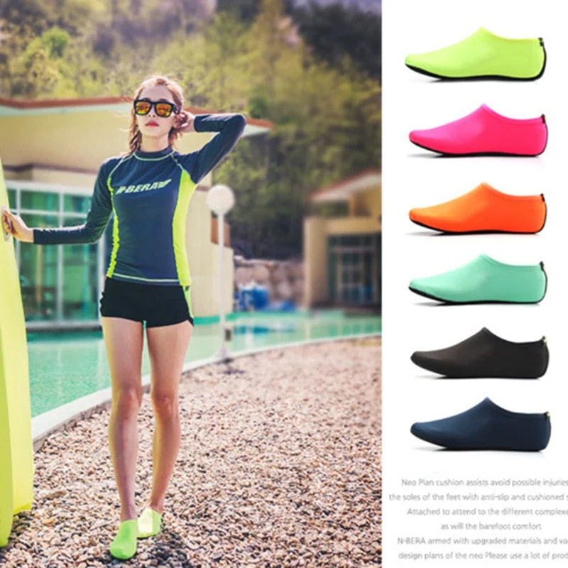 ถุงเท้าชายหาดอเนกประสงค์สำหรับ - Snorkel Dry Top บทวิจารณ์และราคา