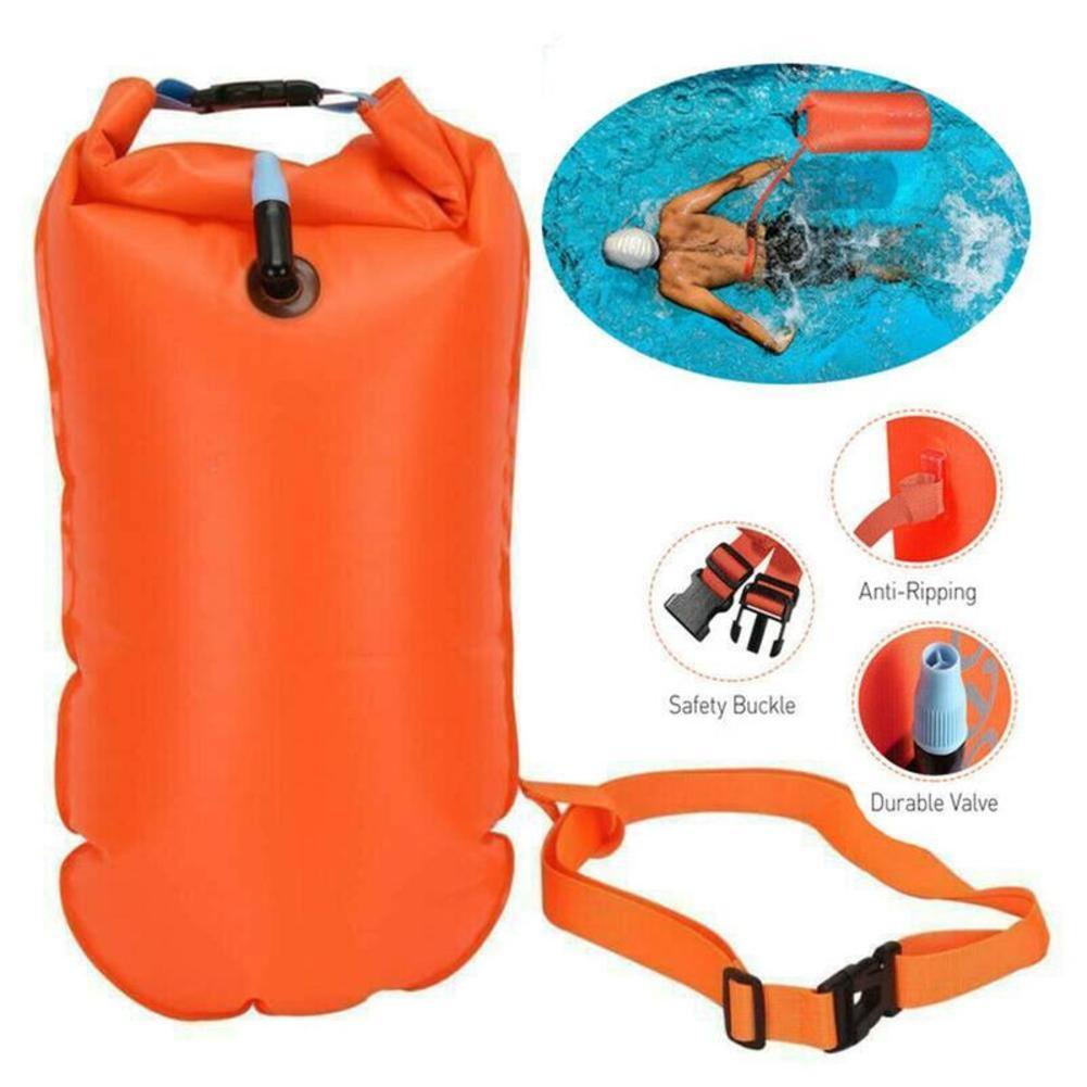 ทุ่นลอยน้ำแบบลากจูง สำหรับน้ำเ - Swim Buoy Open Water บทวิจารณ์และราคา