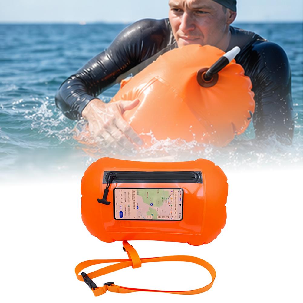 ถุงกันน้ำแบบใหม่สำหรับว่ายน้ำ  - Swim Buoy Open Water บทวิจารณ์และราคา